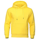 Solid Color Men Fleece Hoodie Hip Hop Streetwear Sweatshirt Solid Color Men Fleece Hoodie Hip Hop Streetwear Sweatshirt