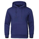 Solid Color Men Fleece Hoodie Hip Hop Streetwear Sweatshirt Solid Color Men Fleece Hoodie Hip Hop Streetwear Sweatshirt