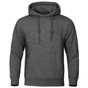 Solid Color Men Fleece Hoodie Hip Hop Streetwear Sweatshirt Solid Color Men Fleece Hoodie Hip Hop Streetwear Sweatshirt