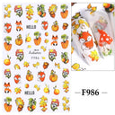 Sparkling 3D Christmas Nail Art Stickers for Holiday Glamour Sparkling 3D Christmas Nail Art Stickers for Holiday Glamour