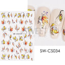 Sparkling 3D Christmas Nail Art Stickers for Holiday Glamour Sparkling 3D Christmas Nail Art Stickers for Holiday Glamour