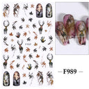 Sparkling 3D Christmas Nail Art Stickers for Holiday Glamour Sparkling 3D Christmas Nail Art Stickers for Holiday Glamour