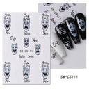 Sparkling 5D Christmas Nail Art Stickers for Winter Nails Sparkling 5D Christmas Nail Art Stickers for Winter Nails