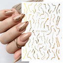 Sparkling 5D Christmas Nail Art Stickers for Winter Nails Sparkling 5D Christmas Nail Art Stickers for Winter Nails