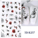 Sparkling 5D Christmas Nail Art Stickers for Winter Nails Sparkling 5D Christmas Nail Art Stickers for Winter Nails
