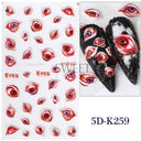 Sparkling 5D Christmas Nail Art Stickers for Winter Nails Sparkling 5D Christmas Nail Art Stickers for Winter Nails