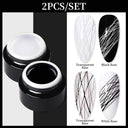 Spider Wire Gel Nail Polish Set For Creative Nail Art Spider Wire Gel Nail Polish Set For Creative Nail Art