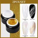Spider Wire Gel Nail Polish Set For Creative Nail Art Spider Wire Gel Nail Polish Set For Creative Nail Art