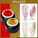 Spider Wire Gel Nail Polish Set For Creative Nail Art Spider Wire Gel Nail Polish Set For Creative Nail Art