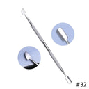 Stainless Steel Cuticle Pusher And Dead Skin Remover Tool Stainless Steel Cuticle Pusher And Dead Skin Remover Tool
