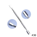 Stainless Steel Cuticle Pusher And Dead Skin Remover Tool Stainless Steel Cuticle Pusher And Dead Skin Remover Tool