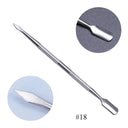 Stainless Steel Cuticle Pusher And Dead Skin Remover Tool Stainless Steel Cuticle Pusher And Dead Skin Remover Tool