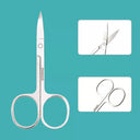 Stainless Steel Cuticle Scissor Set for Nail Care Precision Stainless Steel Cuticle Scissor Set for Nail Care Precision