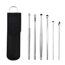 Stainless Steel Ear Cleaning Kit for Gentle Spiral Care Stainless Steel Ear Cleaning Kit for Gentle Spiral Care