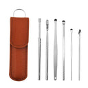 Stainless Steel Ear Cleaning Kit for Gentle Spiral Care Stainless Steel Ear Cleaning Kit for Gentle Spiral Care