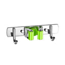 Stainless Steel Mop Holder: Efficient Storage For Tools Stainless Steel Mop Holder: Efficient Storage For Tools
