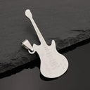 Stainless Steel Music Guitar Pendant Necklace for Men Ladies Stainless Steel Music Guitar Pendant Necklace for Men Ladies