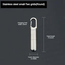 Stainless Steel Waterproof Pill Box for Outdoor Adventures Stainless Steel Waterproof Pill Box for Outdoor Adventures