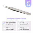 Static-Resistant Eyelash Extension Tweezers Set Precision Tools Static-Resistant Eyelash Extension Tweezers Set Precision Tools