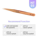 Static-Resistant Eyelash Extension Tweezers Set Precision Tools Static-Resistant Eyelash Extension Tweezers Set Precision Tools