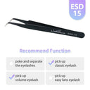 Static-Resistant Eyelash Extension Tweezers Set Precision Tools Static-Resistant Eyelash Extension Tweezers Set Precision Tools