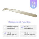 Static-Resistant Eyelash Extension Tweezers Set Precision Tools Static-Resistant Eyelash Extension Tweezers Set Precision Tools