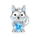 Sterling Silver Dog Charm Bead for Pandora Bracelet Jewelry Sterling Silver Dog Charm Bead for Pandora Bracelet Jewelry
