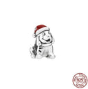 Sterling Silver Dog Charm Bead for Pandora Bracelet Jewelry Sterling Silver Dog Charm Bead for Pandora Bracelet Jewelry