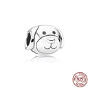 Sterling Silver Dog Charm Bead for Pandora Bracelet Jewelry Sterling Silver Dog Charm Bead for Pandora Bracelet Jewelry
