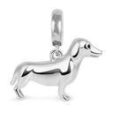 Sterling Silver Dog Charm Bead for Pandora Bracelet Jewelry Sterling Silver Dog Charm Bead for Pandora Bracelet Jewelry