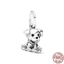Sterling Silver Dog Charm Bead for Pandora Bracelet Jewelry Sterling Silver Dog Charm Bead for Pandora Bracelet Jewelry
