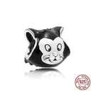 Sterling Silver Pet Cat Dangle Charm For Pandora Bracelet Sterling Silver Pet Cat Dangle Charm For Pandora Bracelet