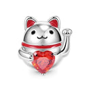 Sterling Silver Pet Cat Dangle Charm For Pandora Bracelet Sterling Silver Pet Cat Dangle Charm For Pandora Bracelet