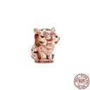 Sterling Silver Pet Cat Dangle Charm For Pandora Bracelet Sterling Silver Pet Cat Dangle Charm For Pandora Bracelet