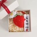 Strawberry Trouble Hand-Woven Wool Without Pendant Yarn Strawberry Trouble Hand-Woven Wool Without Pendant Yarn