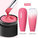 Summer Blossom Floral Gel Nail Polish Pink Purple Blue 50ml Summer Blossom Floral Gel Nail Polish Pink Purple Blue 50ml