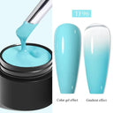 Summer Blossom Floral Gel Nail Polish Pink Purple Blue 50ml Summer Blossom Floral Gel Nail Polish Pink Purple Blue 50ml