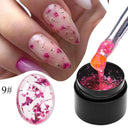 Summer Blossom Floral Gel Nail Polish Pink Purple Blue 50ml Summer Blossom Floral Gel Nail Polish Pink Purple Blue 50ml