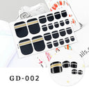 Summer Vibes Nail Sticker Set for Stylish Toe Nail Art Summer Vibes Nail Sticker Set for Stylish Toe Nail Art