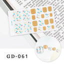 Summer Vibes Nail Sticker Set for Stylish Toe Nail Art Summer Vibes Nail Sticker Set for Stylish Toe Nail Art