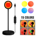 Sunset LED Projector Night Light Colorful Rainbow Lamp Sunset LED Projector Night Light Colorful Rainbow Lamp