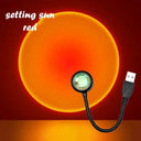Sunset Projection Lamp USB Night Light For Cozy Ambience Sunset Projection Lamp USB Night Light For Cozy Ambience