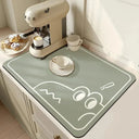 Super Absorbent Kitchen Coffee Mat Waterproof Drying Pad Super Absorbent Kitchen Coffee Mat Waterproof Drying Pad