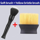 Super Soft Car Detailing Brush With Synthetic Bristles Super Soft Car Detailing Brush With Synthetic Bristles
