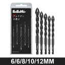 SuSuMu Hex Tile Drill Bits Set for Glass Concrete Ceramic SuSuMu Hex Tile Drill Bits Set for Glass Concrete Ceramic