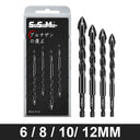 SuSuMu Hex Tile Drill Bits Set for Glass Concrete Ceramic SuSuMu Hex Tile Drill Bits Set for Glass Concrete Ceramic