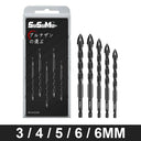 SuSuMu Hex Tile Drill Bits Set for Glass Concrete Ceramic SuSuMu Hex Tile Drill Bits Set for Glass Concrete Ceramic