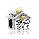 Sweet Home Family Pandora Charm Bracelet Bead DIY Jewelry Sweet Home Family Pandora Charm Bracelet Bead DIY Jewelry