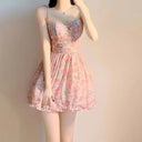 Sweet Pink Floral Dress Chic Summer Fashion Essential Sweet Pink Floral Dress Chic Summer Fashion Essential