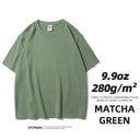 SYCPMAN Men's Oversized Heavy Cotton Tee Trendy Japan Style SYCPMAN Men's Oversized Heavy Cotton Tee Trendy Japan Style